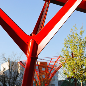 Tubulaire ACTiLED Pergola Plaza Futuroscope