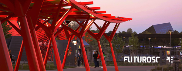 Eclairage ACTiLED Pergola Futuroscope