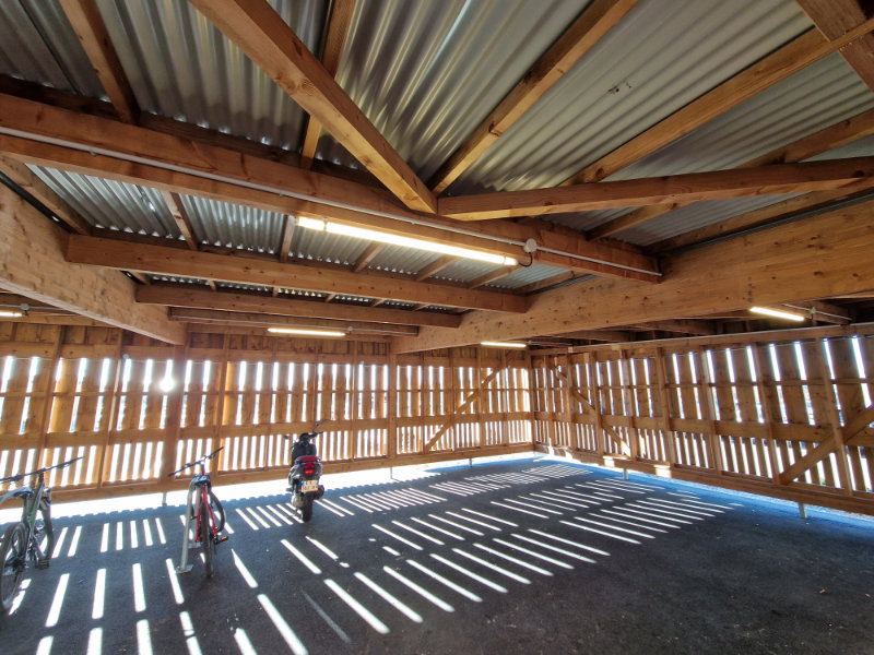 Tubulaire 360 horizontal Lycée Savenay