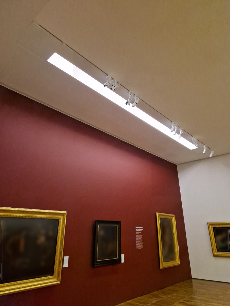 Éclairage galerie musée