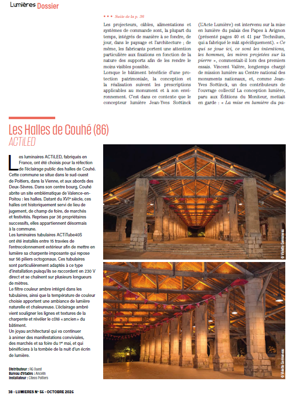 eclairage architectural Lumieres