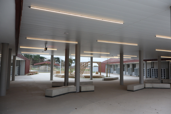 eclairage exterieur led preaux et cours recreation