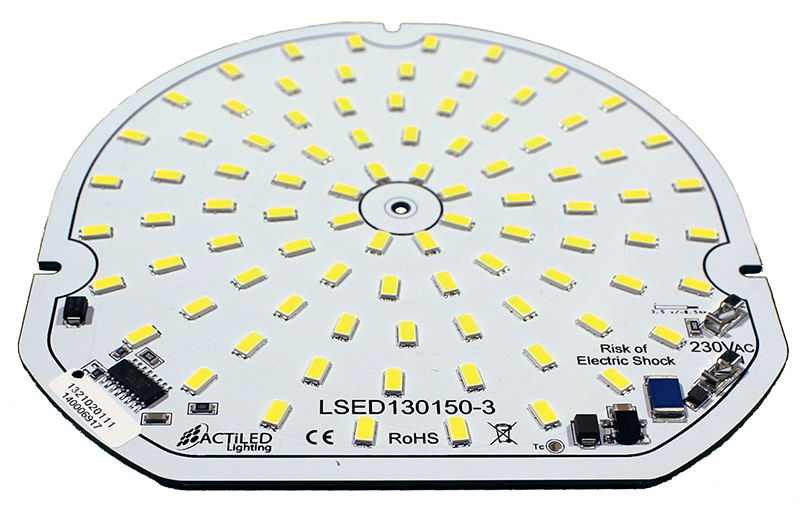 Module de rechange circulaire LED Century SMD 12W 1050LM blanc neutre 4000K  magnétique pour plafonnier Ø180mm 