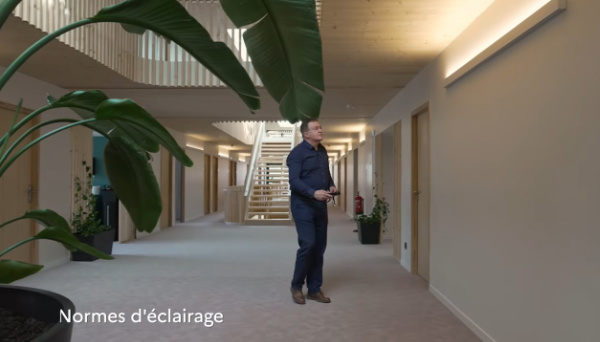 Normes eclairage bureaux Tertiaire