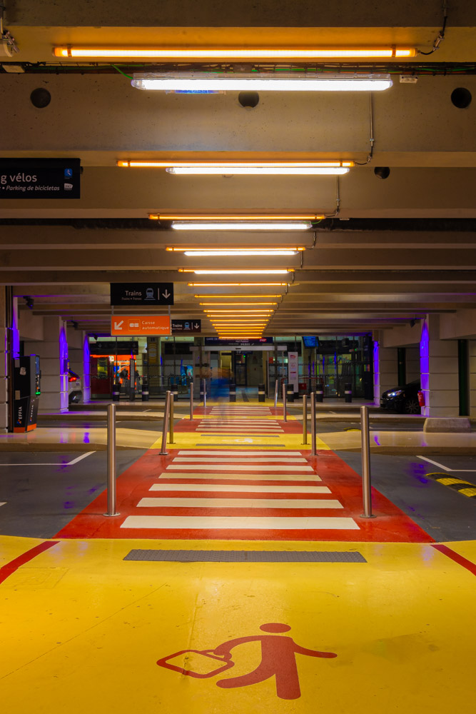 parking velo eclairage LED made in France ACTiLED gare SNCF PARIS