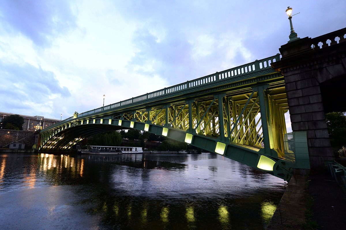 La Motte Rouge Bridge - Nantes, France