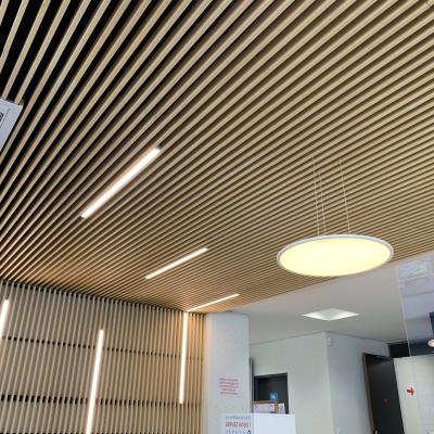 linéaires ACTiLED dans plafond bois ARDEMO