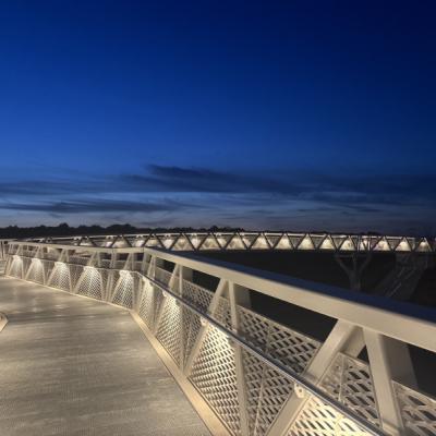 main courante eclairante ACTiLED passerelle Melun