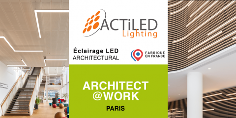 ACTiLED Lighting à Architect@Work Paris