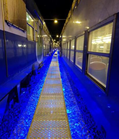 eclairage signalisation ferroviaire bleu ACTiLED