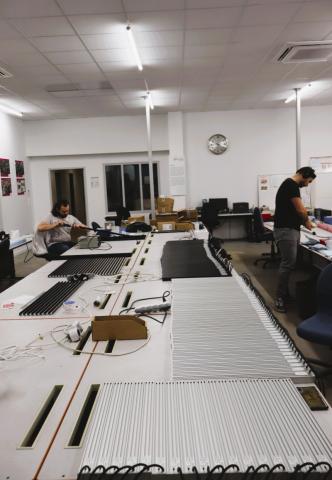Eclairage ateliers de production industrie