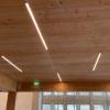 Linéaires à LED ACTiLED dans plafond bois Six Degrés Gentilly