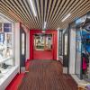 eclairage ACTiLED encastre bois galerie Les Menuires