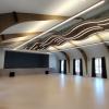 lineaire LED encastre ACTiLED dans plafond bois vague Laudescher