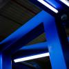 tubulaire LED rotatif ligne assemblage aéronautique